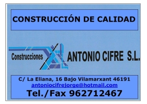 Construcciones Antonio Cifre, s.l